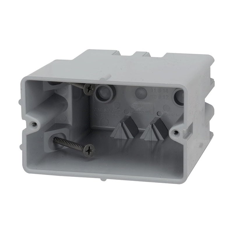 Southwire MSB1G One Gang Device Box with Depth Adjustable, Heavy Duty 42lb